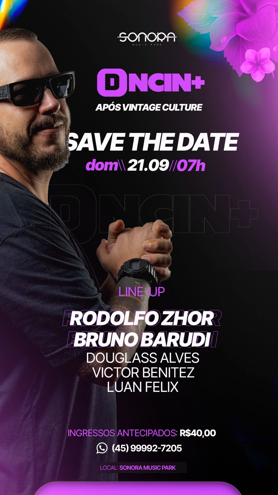 Banner do evento